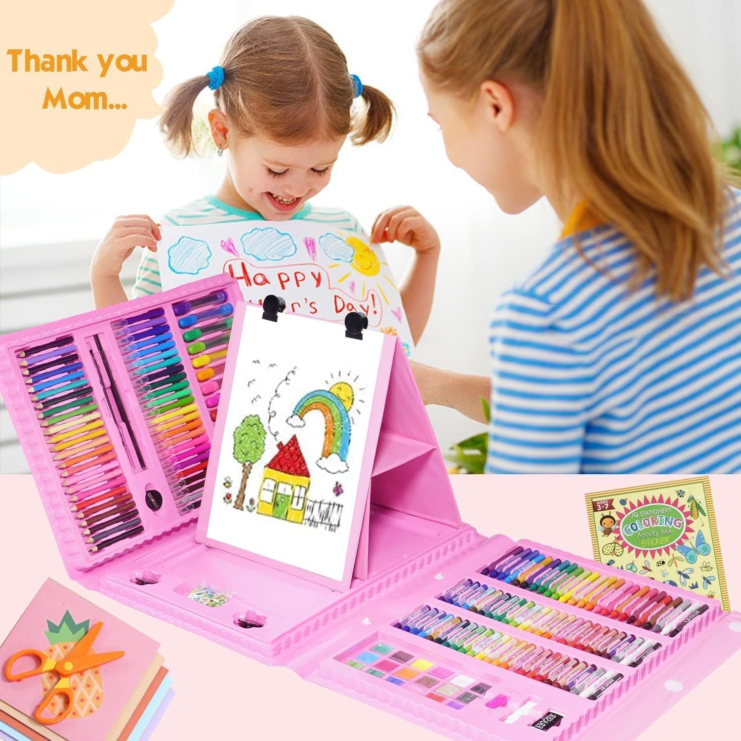 Professional Art Set (Art Set (208 Pcs) - Springkart 