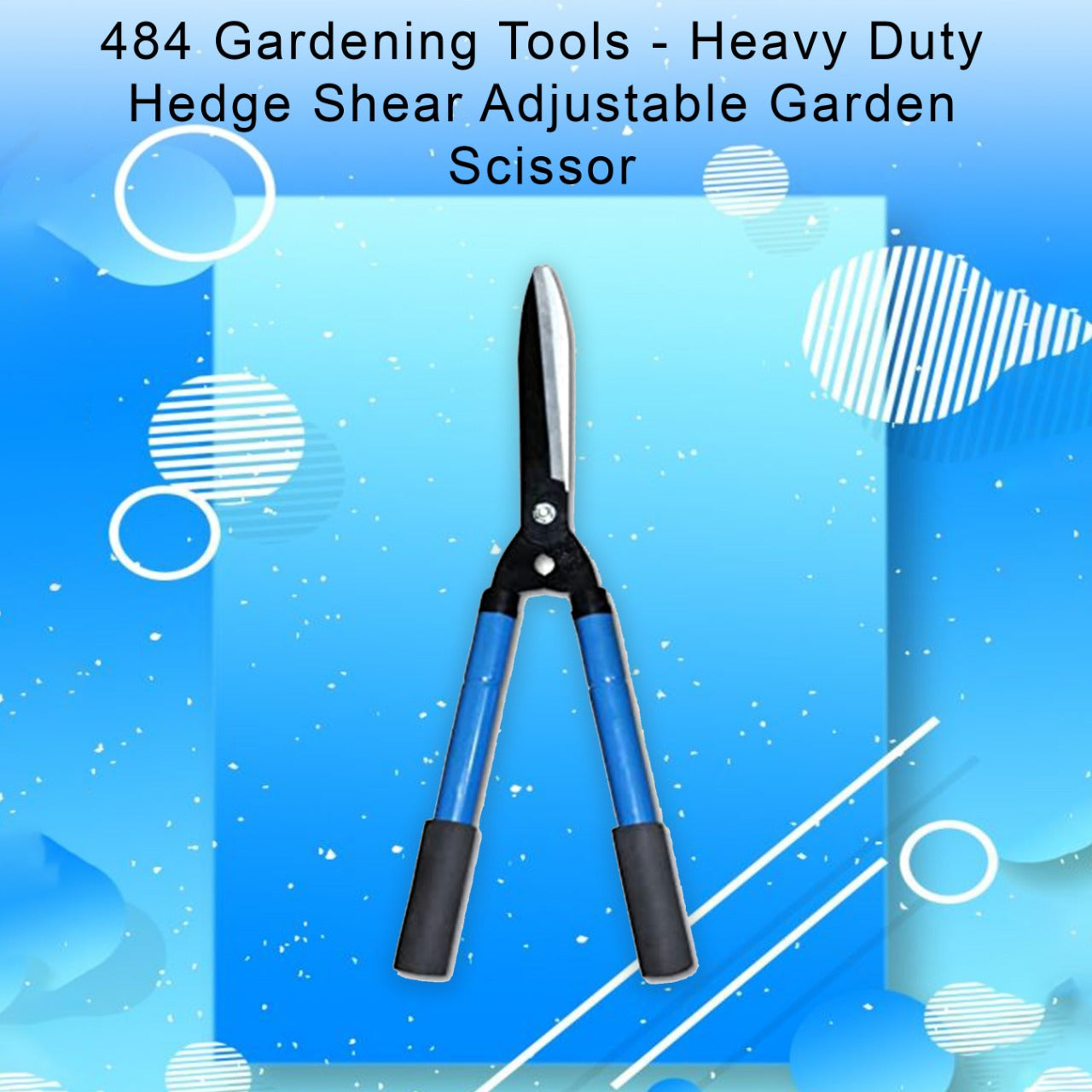 Gardening Tools - Heavy Duty Hedge Shear Adjustable Garden Scissor with Comfort Grip Handle - Springkart 