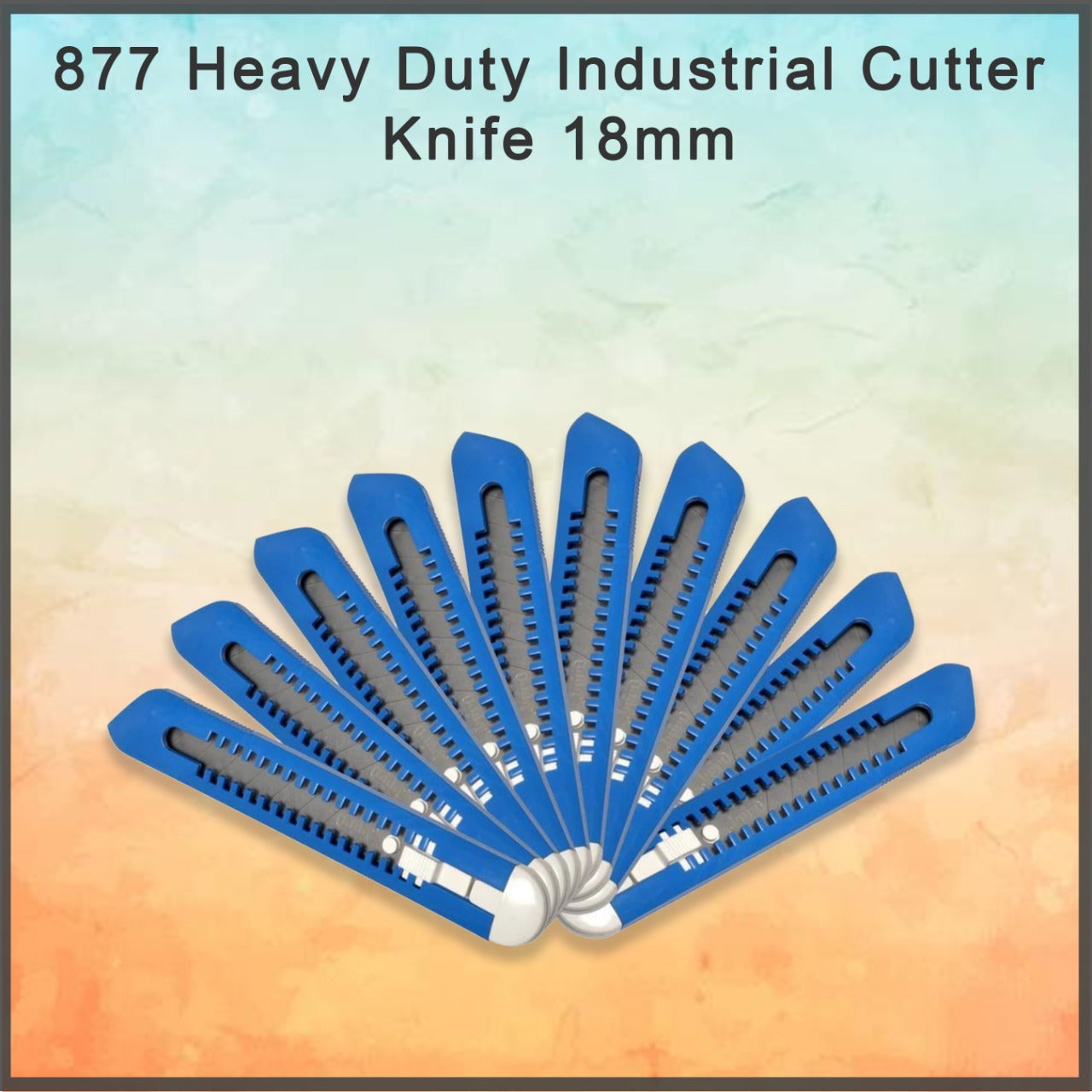 Heavy Duty Industrial Cutter Knife 18mm - Springkart 