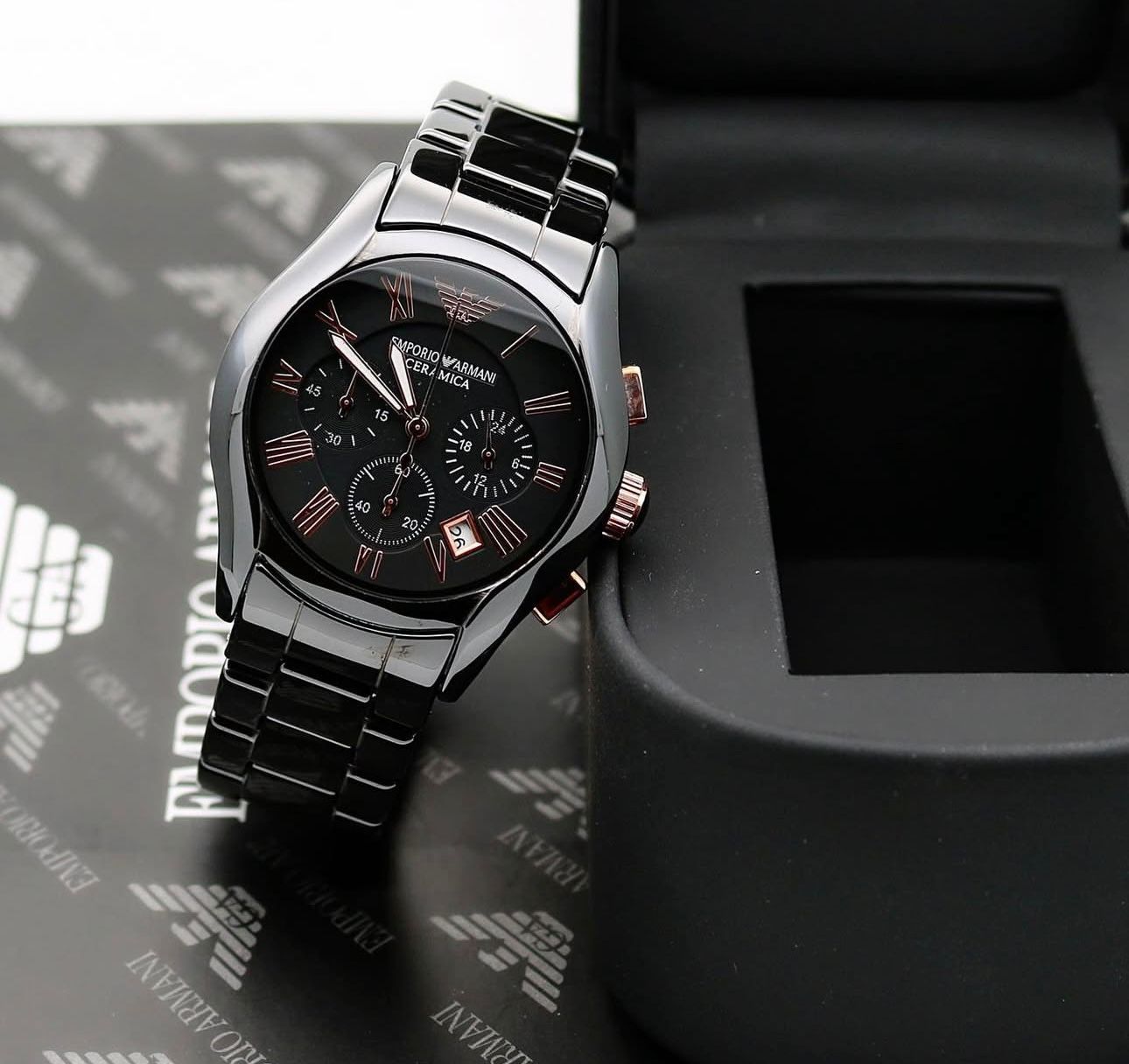 Emporio Armani Ceramica and very impressive Gents watch