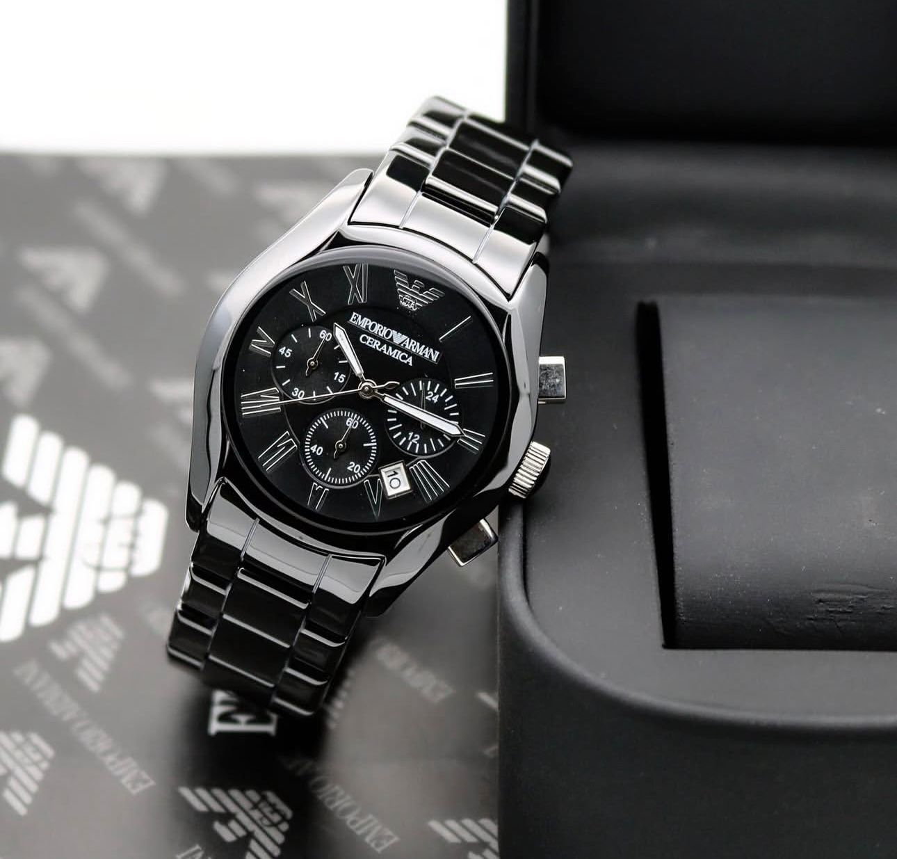 Emporio Armani Ceramica and very impressive Gents watch