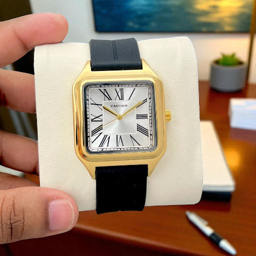 Cartier-Inspired Slim Men’s Watch