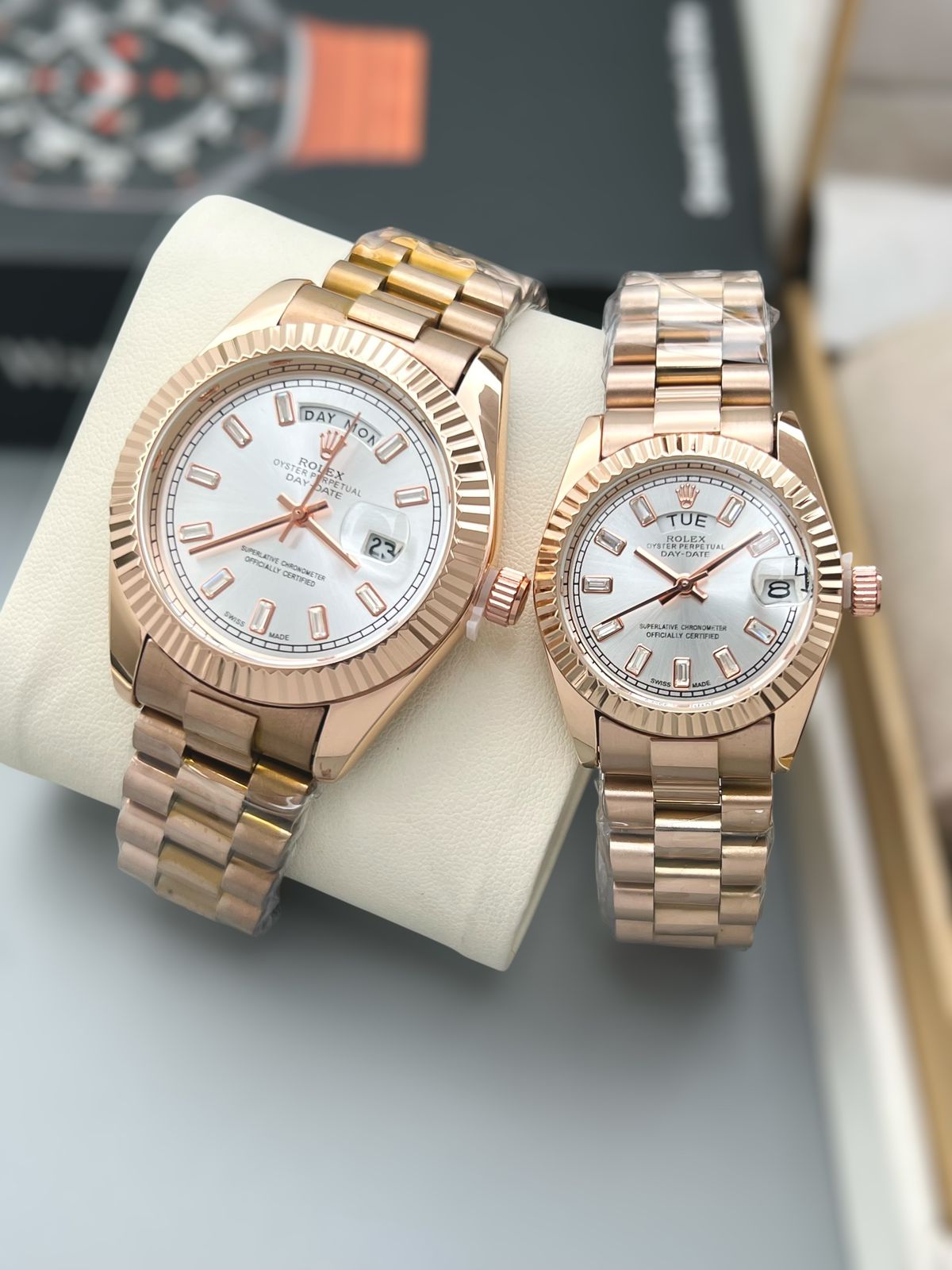 Rolex Preimum Couple Watch - Limited Stock