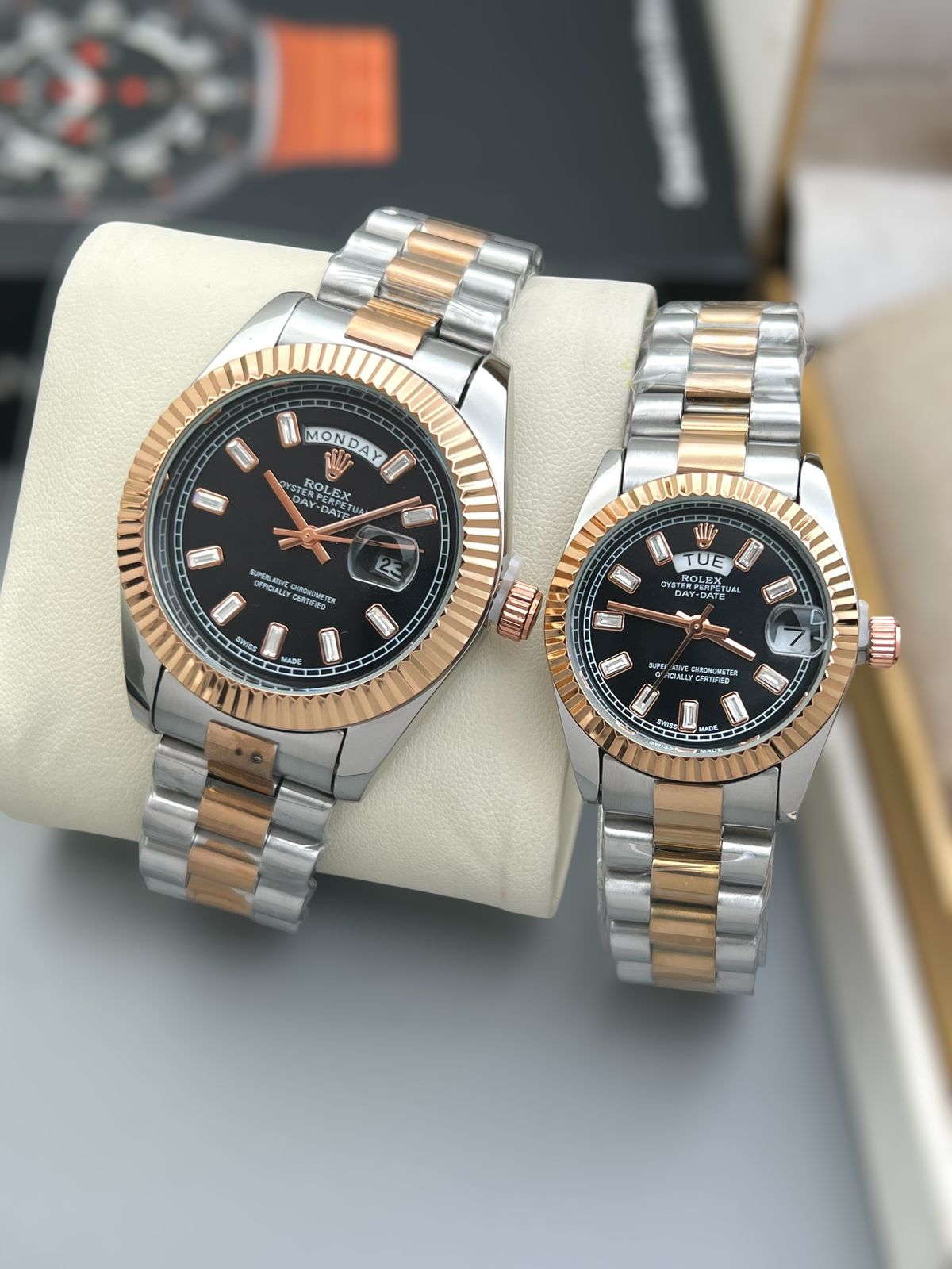 Rolex Preimum Couple Watch - Limited Stock
