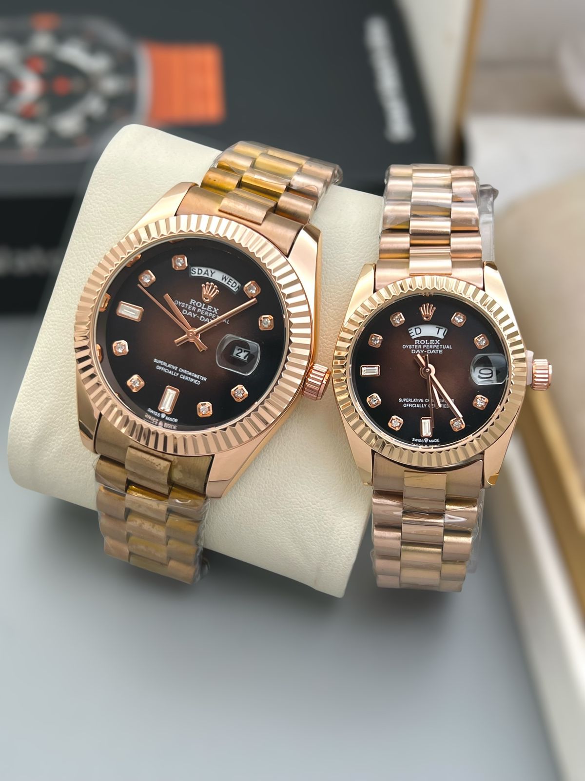 Rolex Preimum Couple Watch - Limited Stock