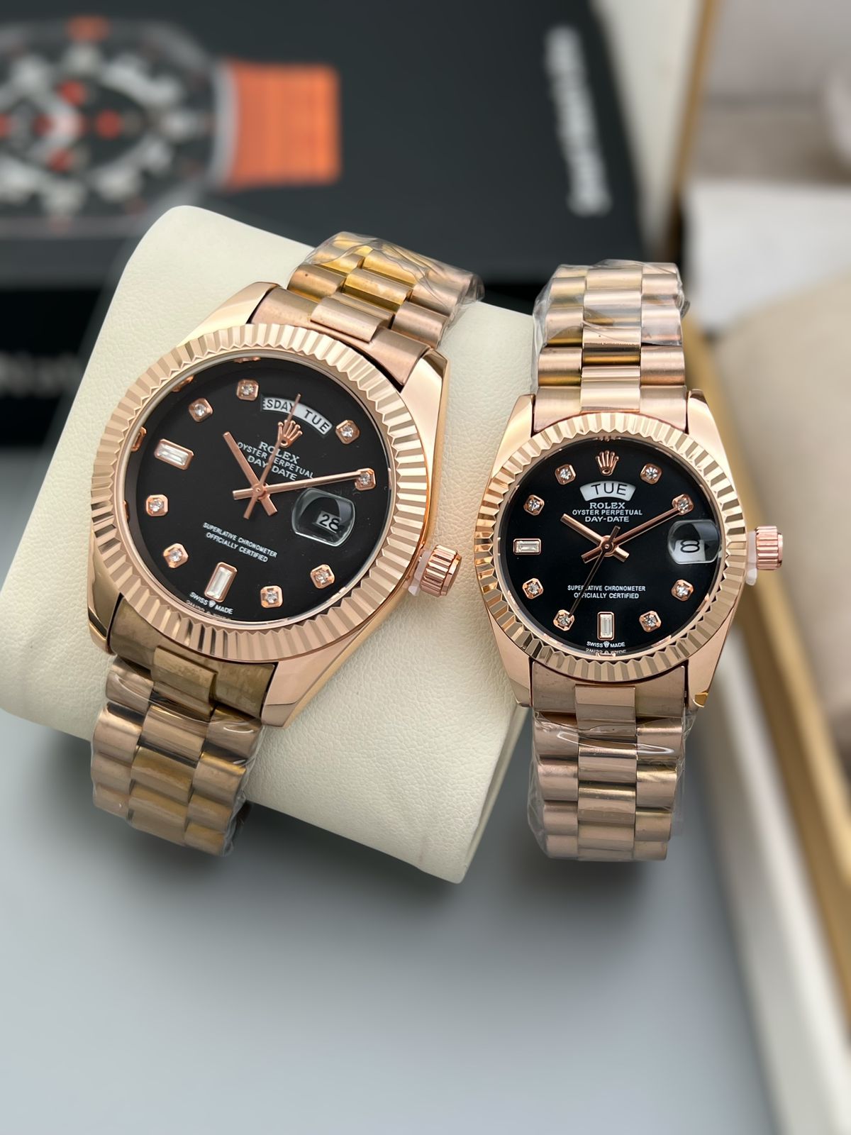 Rolex Preimum Couple Watch - Limited Stock