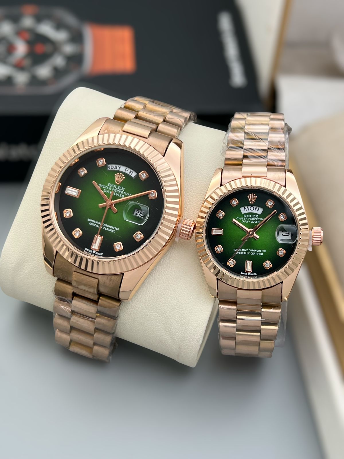 Rolex Preimum Couple Watch - Limited Stock