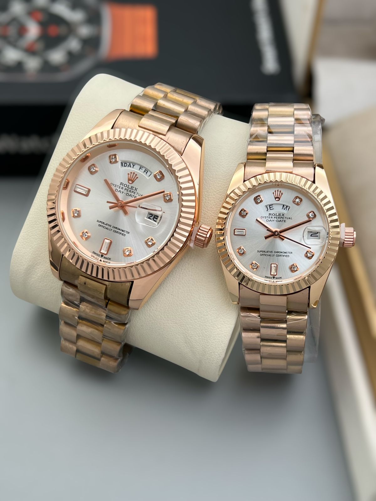Rolex Preimum Couple Watch - Limited Stock