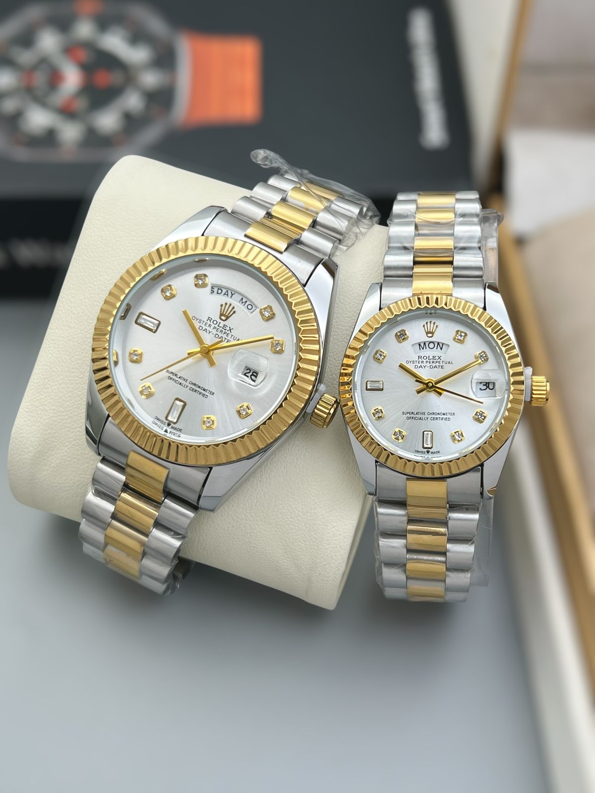 Rolex Preimum Couple Watch - Limited Stock