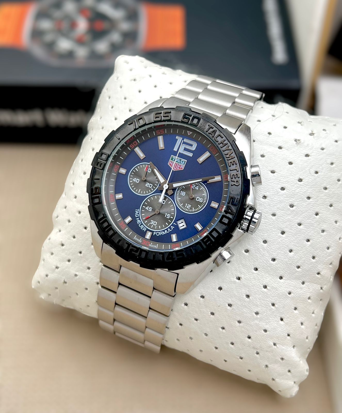 Tag Heuer Metalic Belt Crono Classic Men's watch