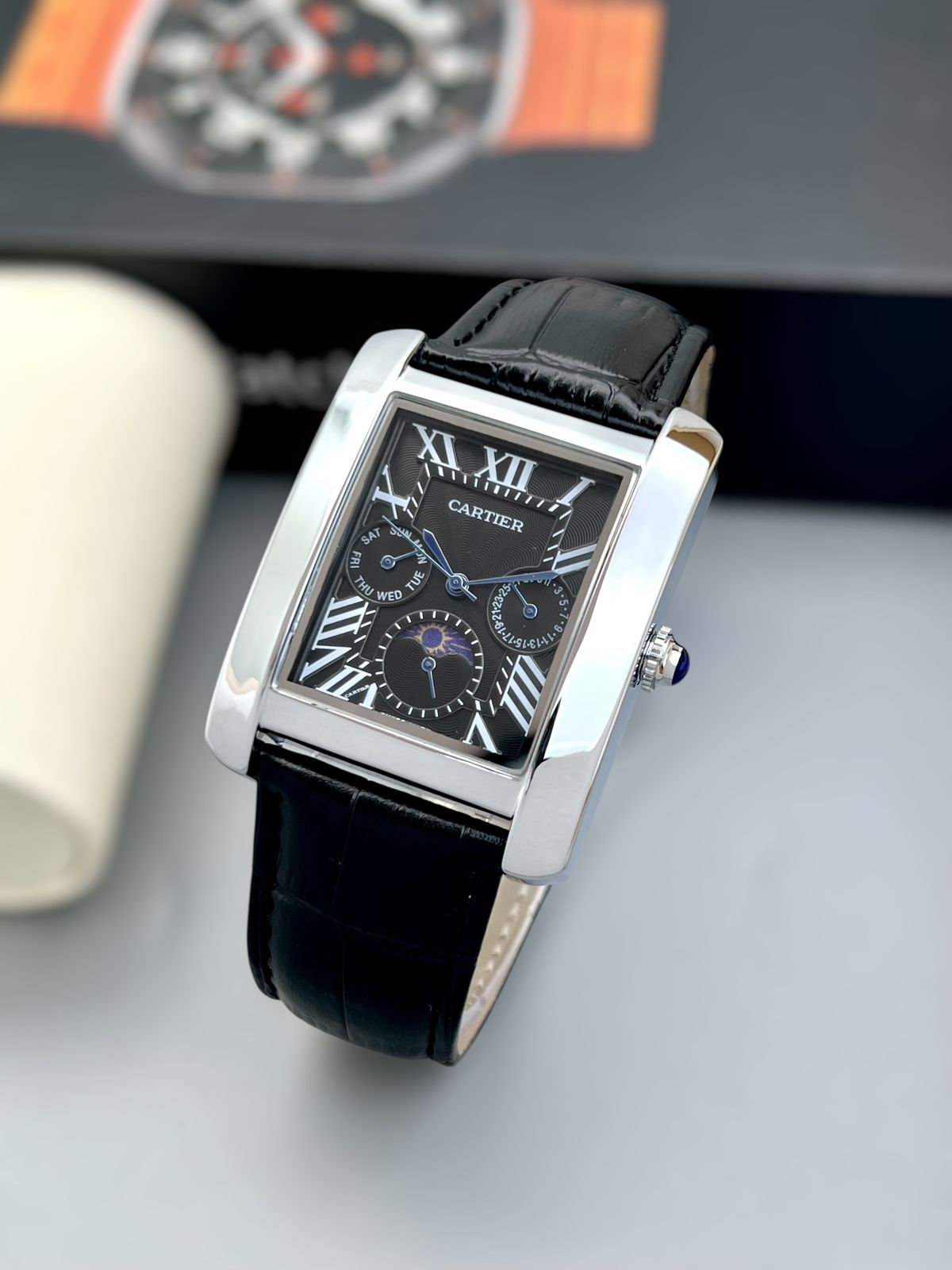 CARTIER Premium Collection Men's Watch Original Japanese battery