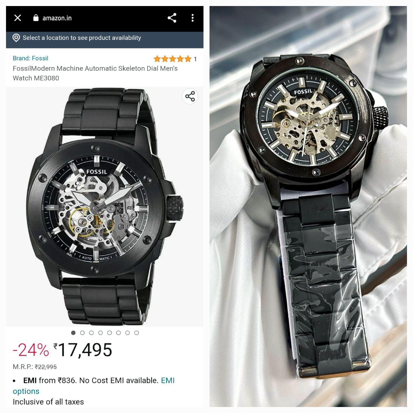 Fossil Premium Collection Modern Machine Automatic Men's Watch