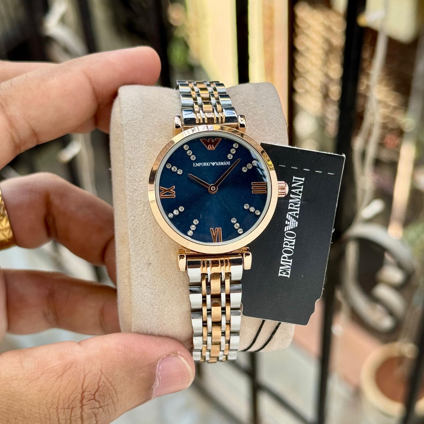 Emporio Armani New Updated Daimonds Zoom Face & New Dials