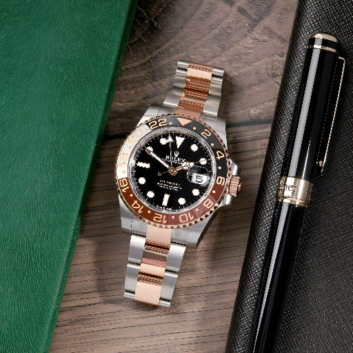 Rolex GMT Master 2 Back ever rose edition
