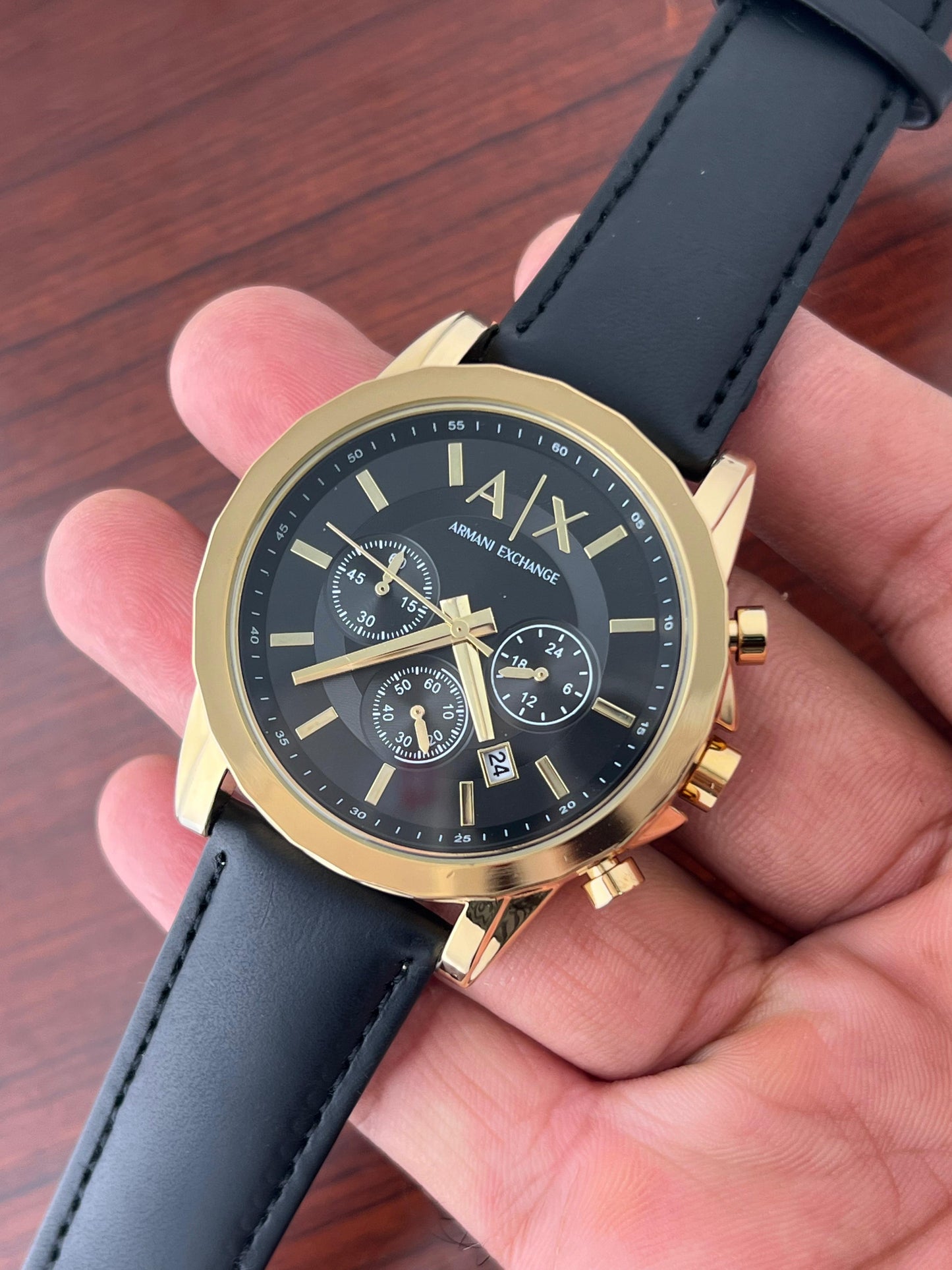 ARMANI EXCHANGE MENS BLACK