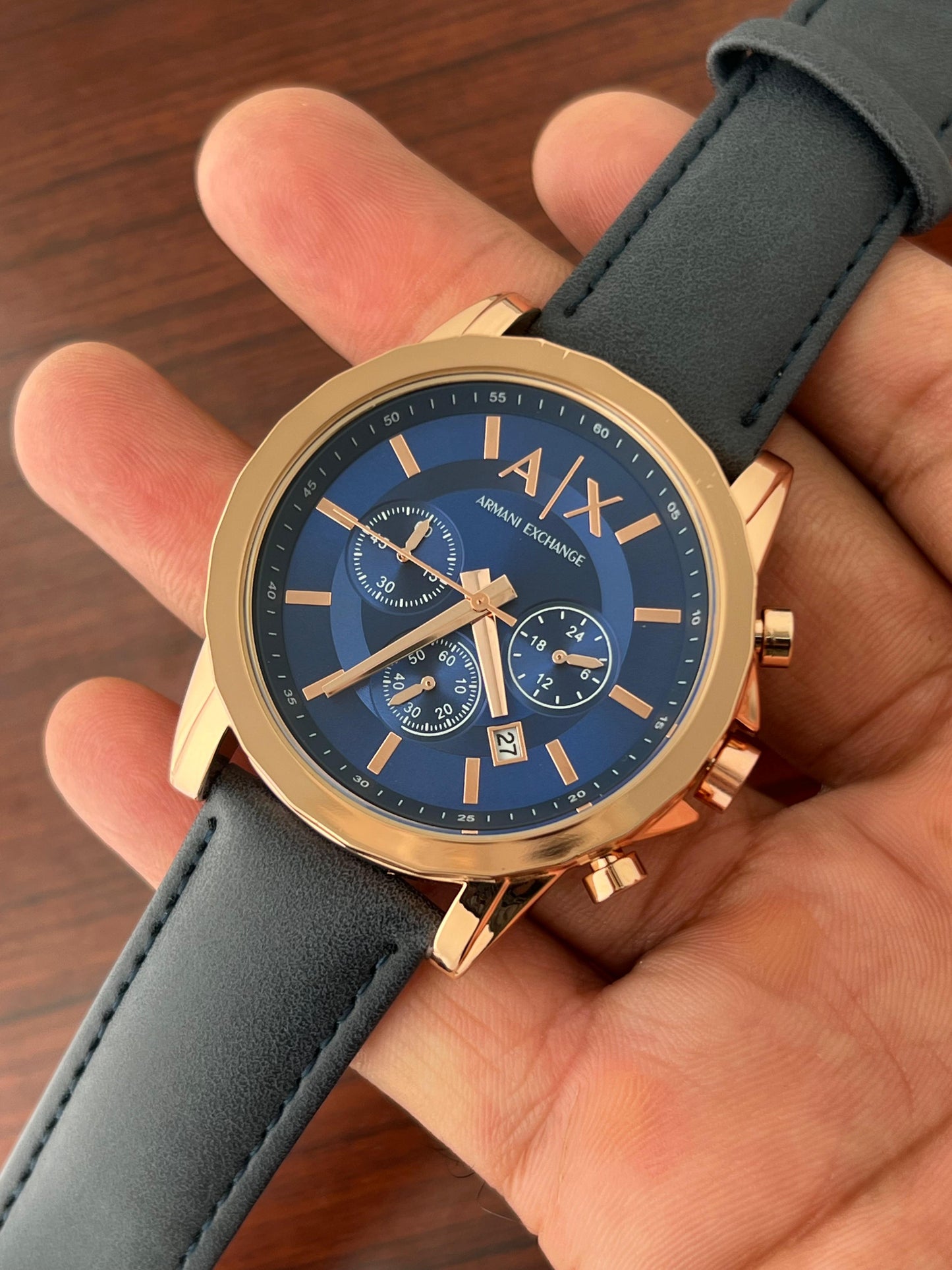 ARMANI EXCHANGE MENS BLACK