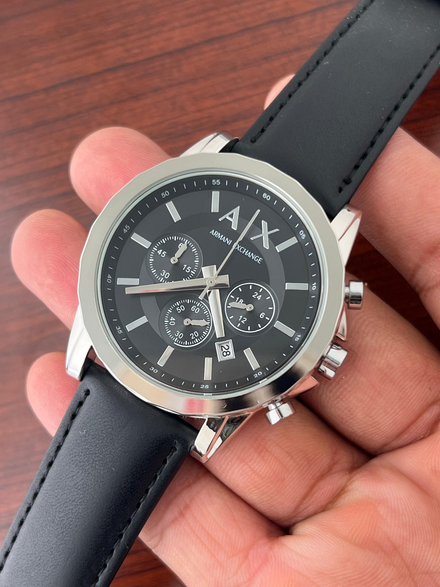 ARMANI EXCHANGE MENS BLACK