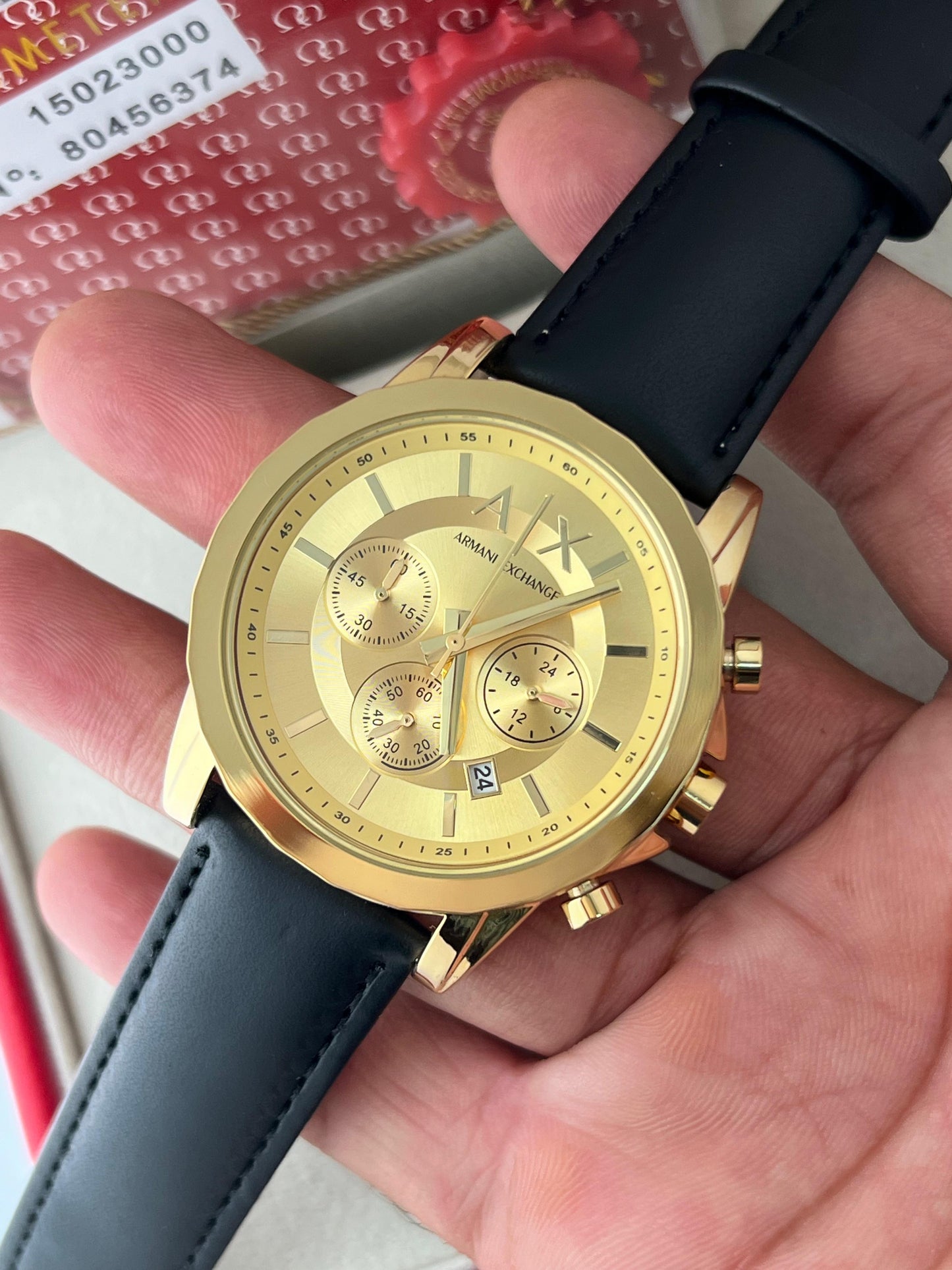 ARMANI EXCHANGE MENS BLACK