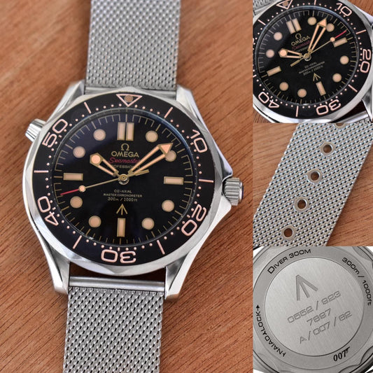 Omega - Duo of Seamaster-Diver 300m 60 years of James Bond Limited Edition