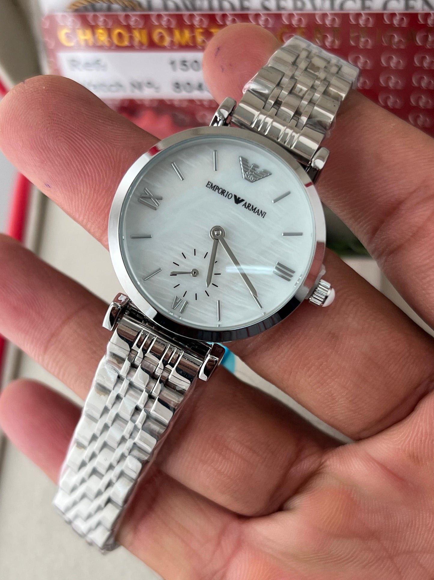 Buatiful Emporio Armani Gianni T-Bar Watch for Women – AR1908