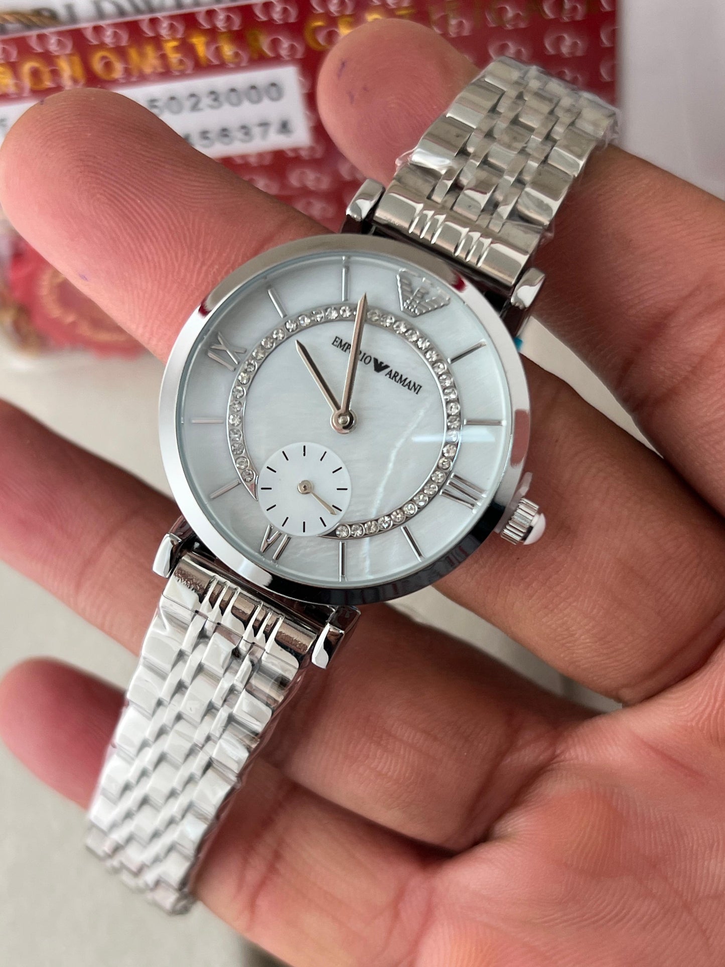 Buatiful Emporio Armani Gianni T-Bar Watch for Women – AR1908