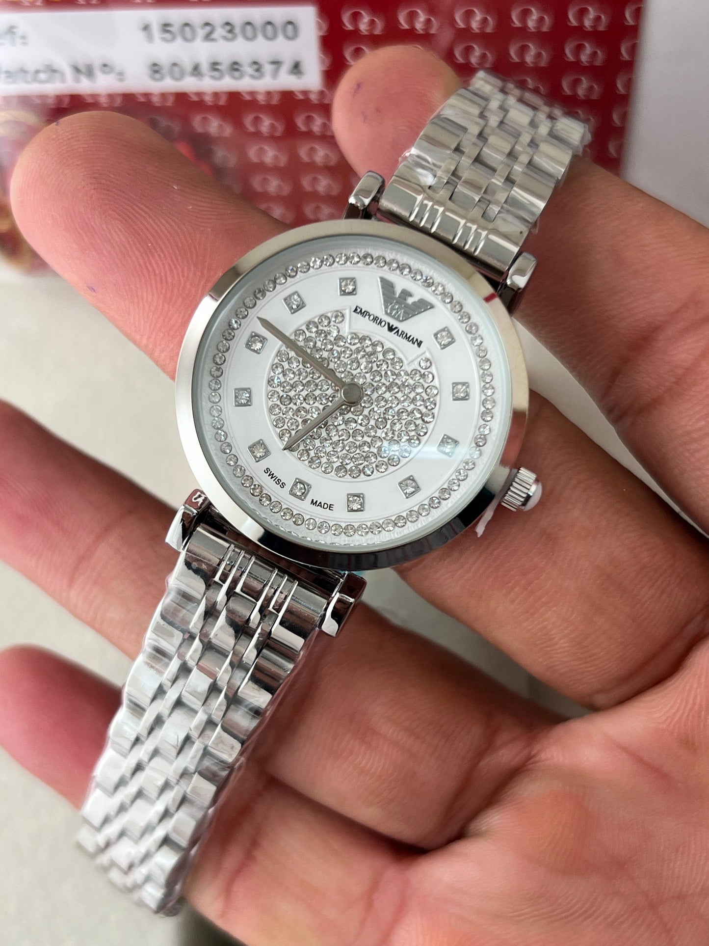 Buatiful Emporio Armani Gianni T-Bar Watch for Women – AR1908