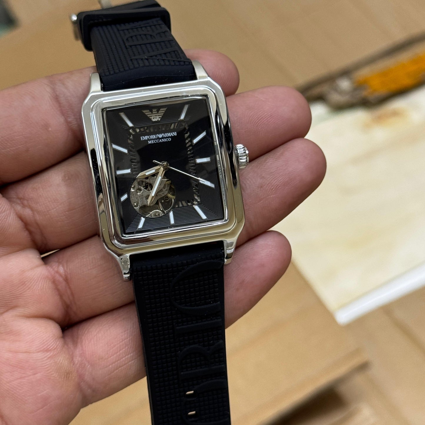 Emporio Armani Mechanical Collection Men's Watch 🌟