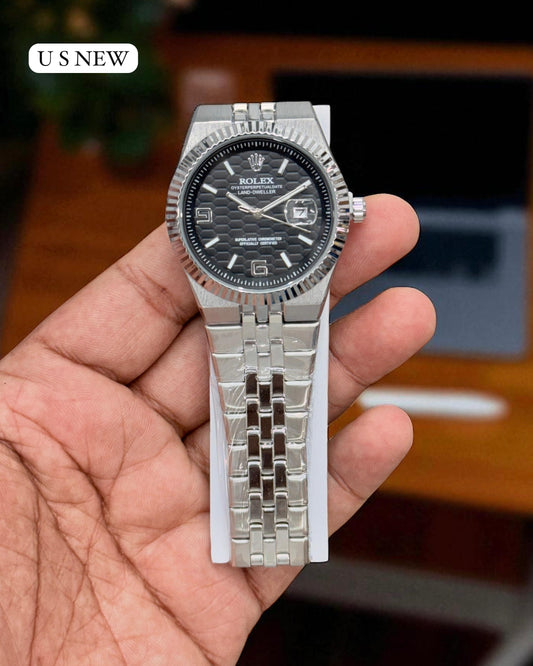 Rolex Day-Date Premium Men's Watch | Date Display | Metal Bracelet | 7A Quality