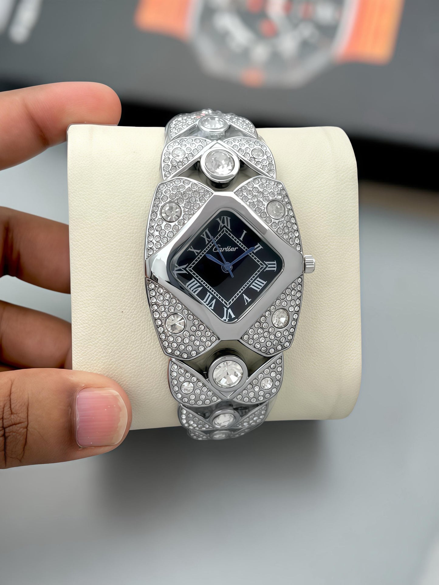 Cartier Dimond Premium Ladies Watch