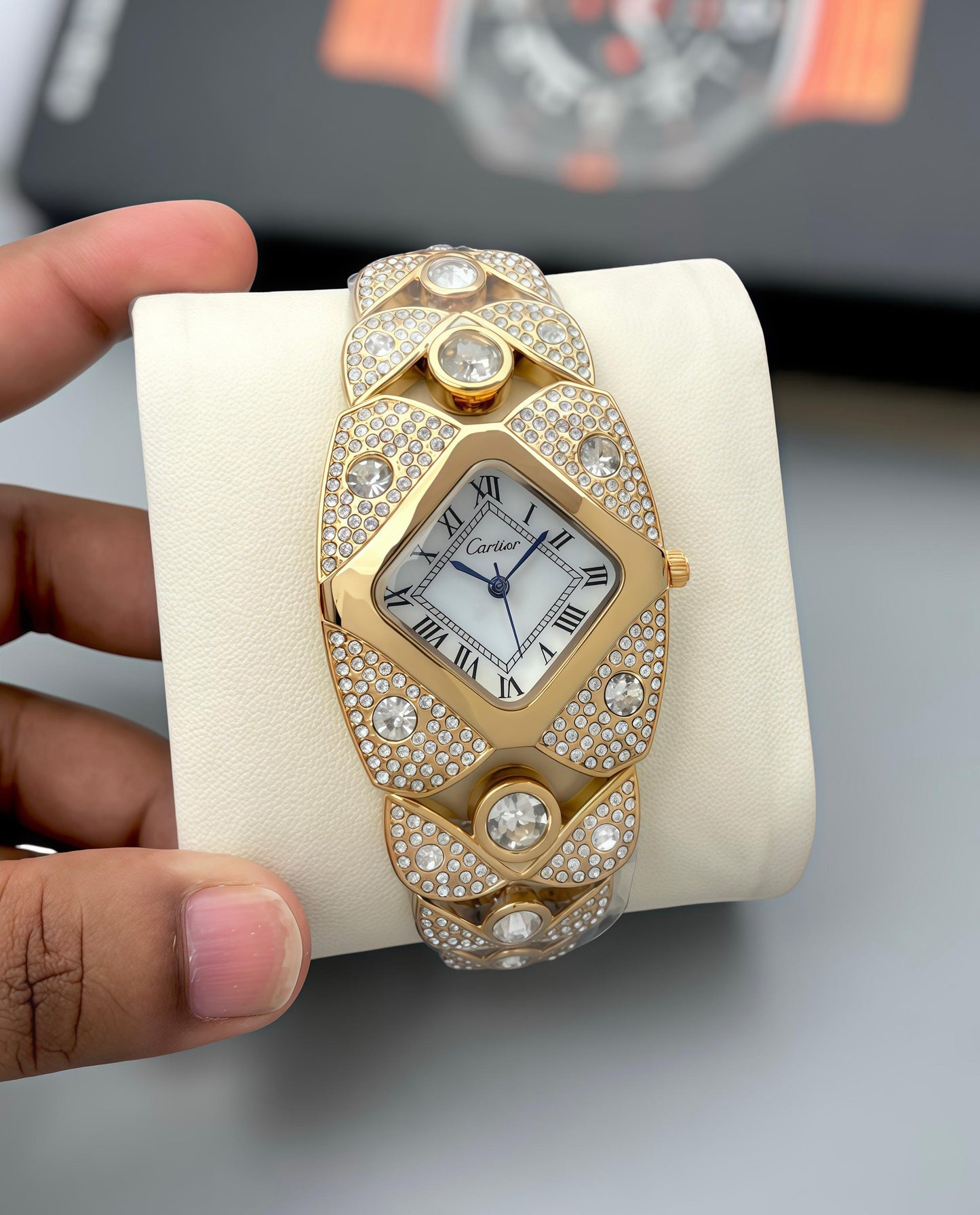 Cartier Dimond Premium Ladies Watch