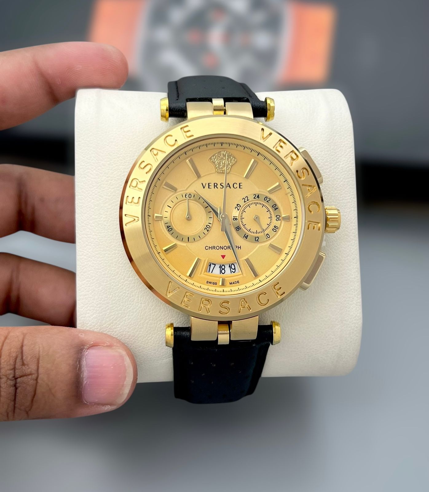 Versace Chronograph Premium Men's watch-Imported Machine