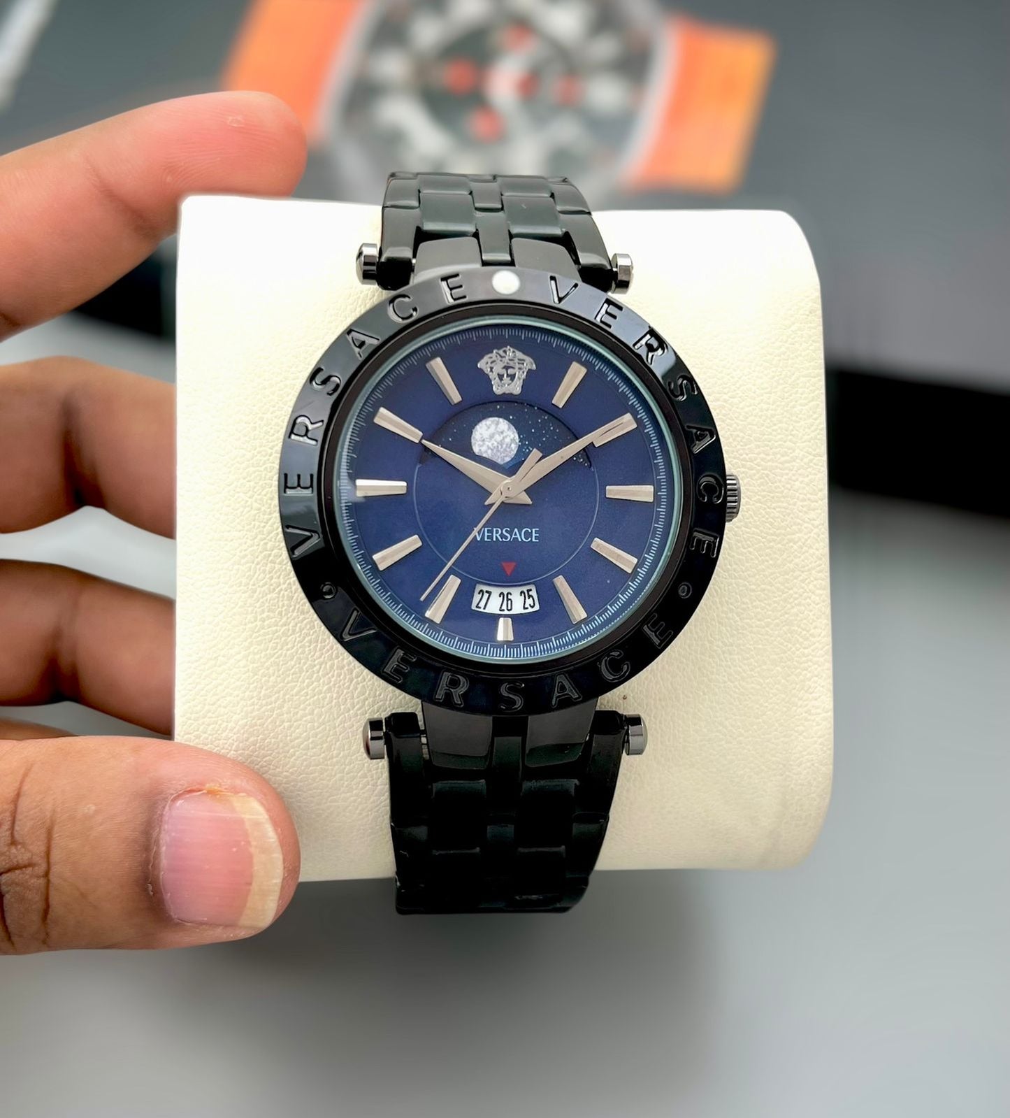 Style and Fashion and Quality Versace sophisticated elegance Men's Watch