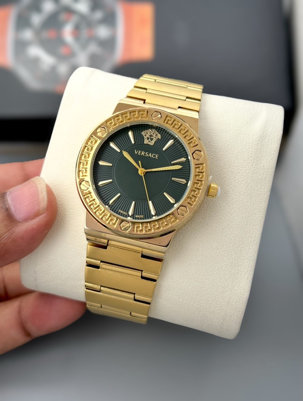 Versace Premium Collection Men's Watche Elegant Design