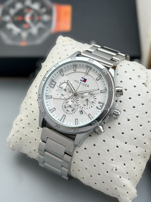 Tommy Hilfiger Premium metal Stainless Steel rose Gold silver black.