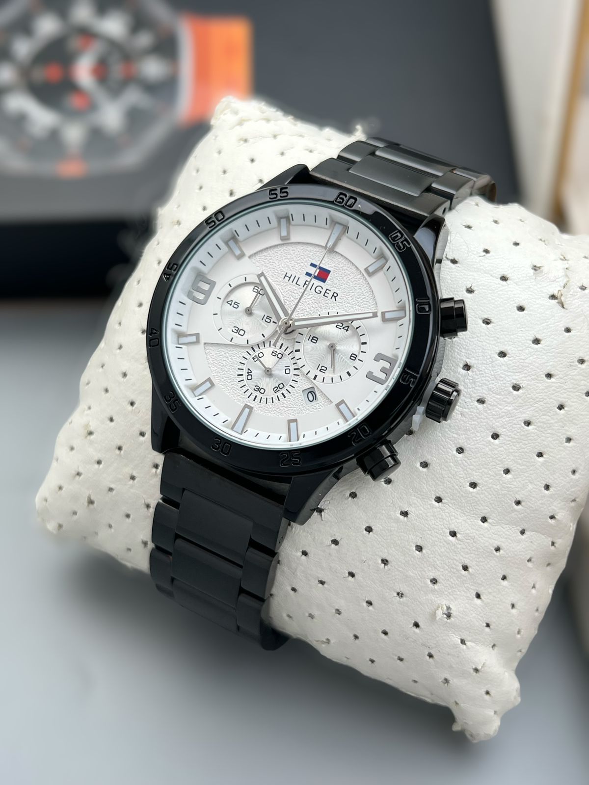 Tommy Hilfiger Premium metal Stainless Steel rose Gold silver black.