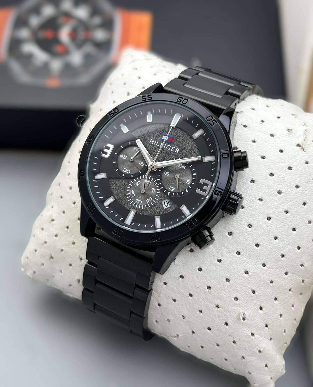 Tommy Hilfiger Premium metal Stainless Steel rose Gold silver black.