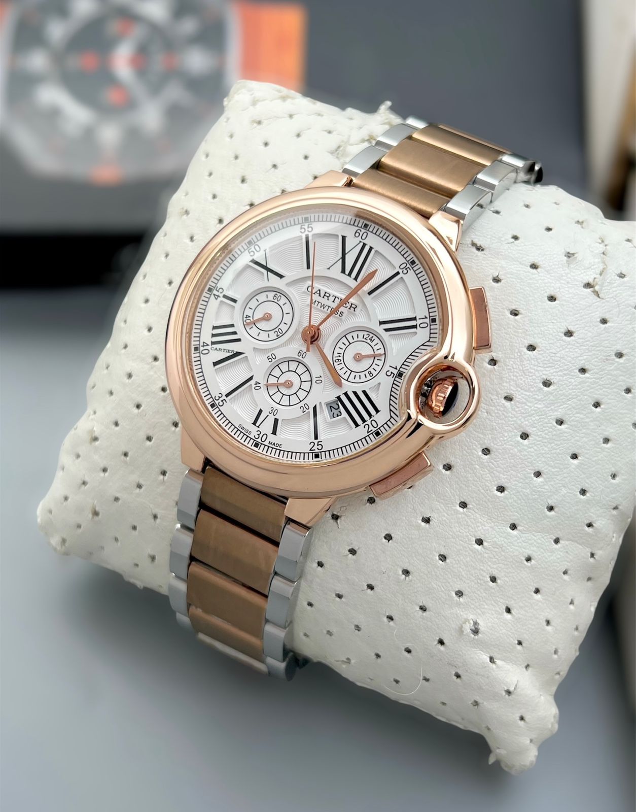 Cartier chronographs EXCLUSIVE WRIST WEAR