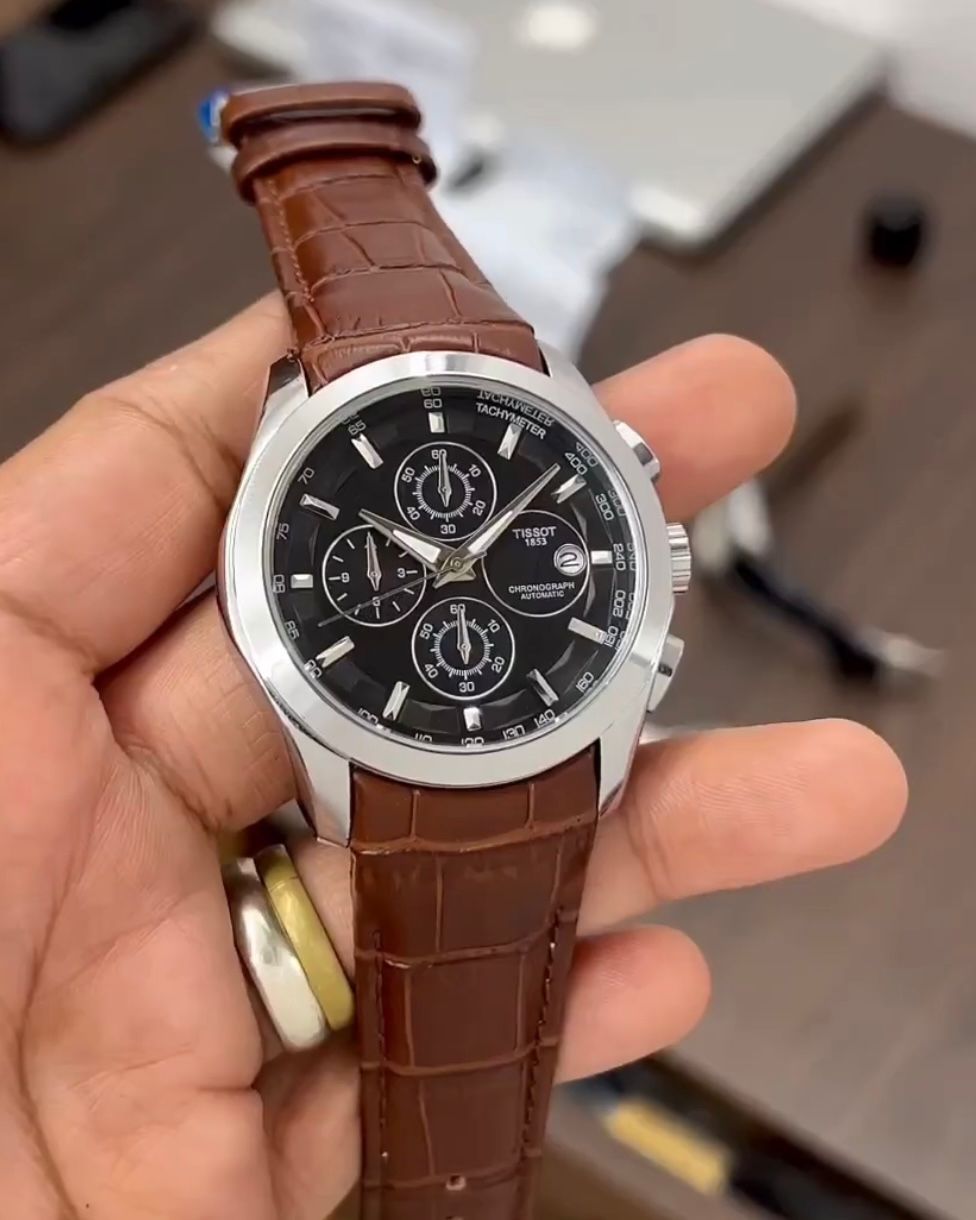 TISSOT COUTURIER Premium RADIUM MINUTE & HOUR HAND Men's Watch