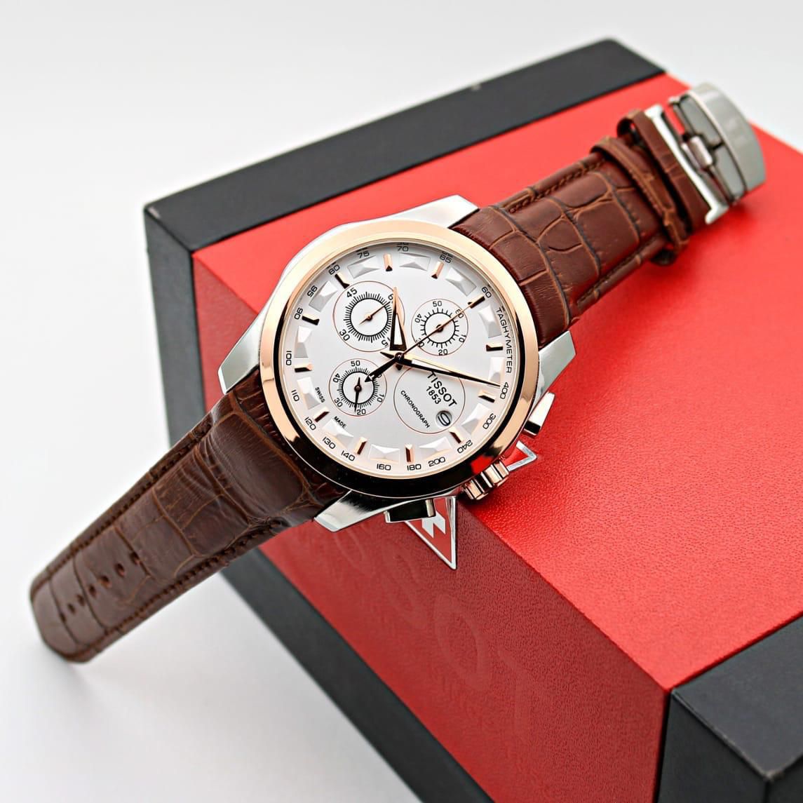 TISSOT COUTURIER Premium RADIUM MINUTE & HOUR HAND Men's Watch