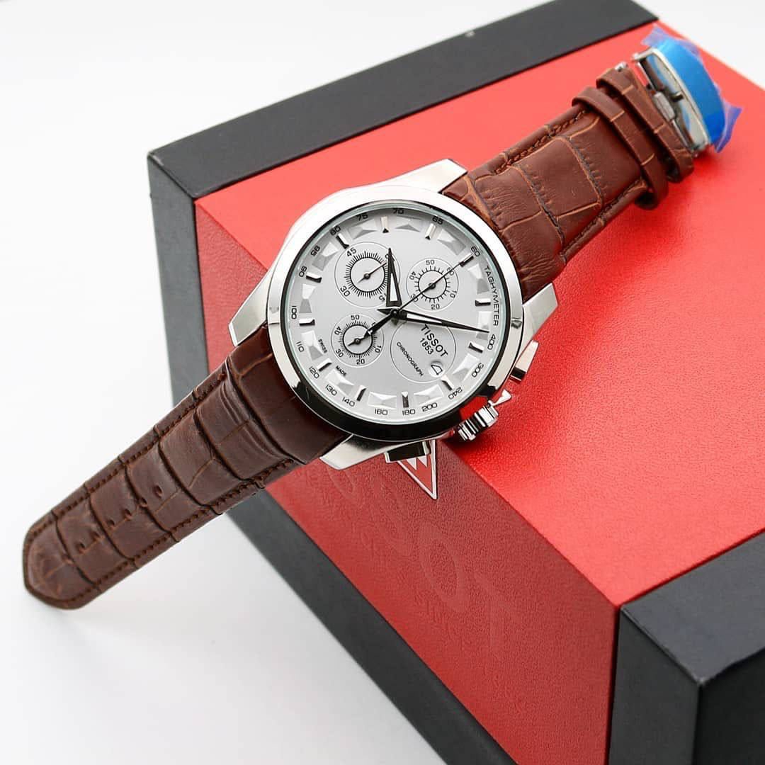 TISSOT COUTURIER Premium RADIUM MINUTE & HOUR HAND Men's Watch