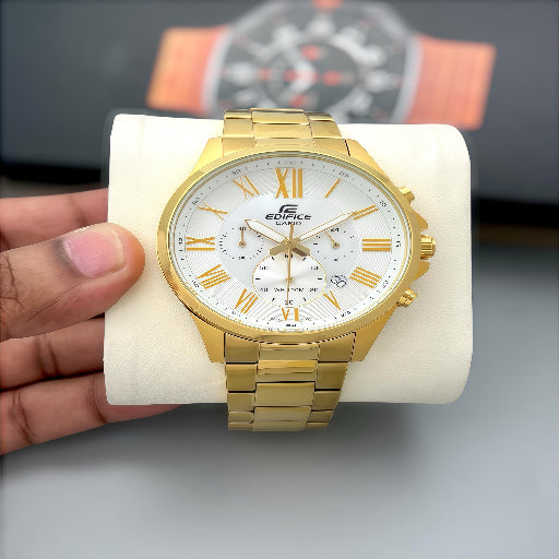 Casio Edifice Premium Men's Watch | Multi-Function Dial | Steel Bracelet | 7AA Quality