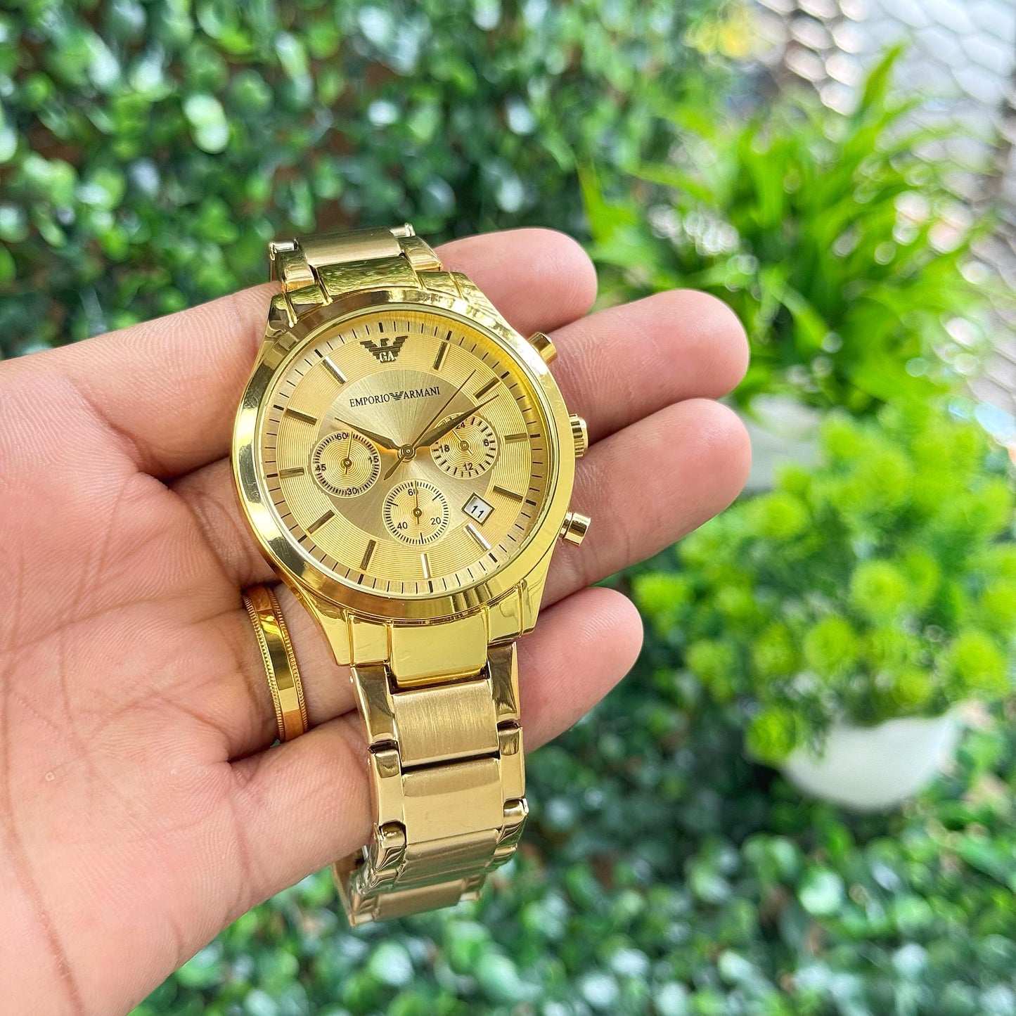Emporio Armani Stainless Steel Royal Premium Quality Men's Watch
