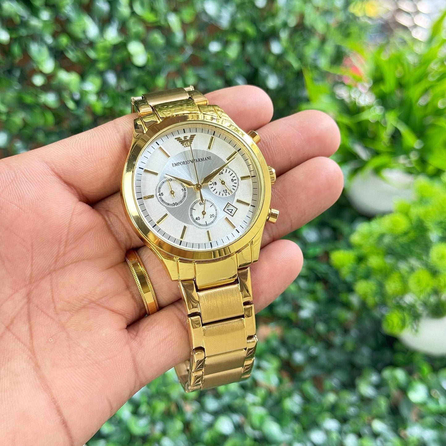 Emporio Armani Stainless Steel Royal Premium Quality Men's Watch