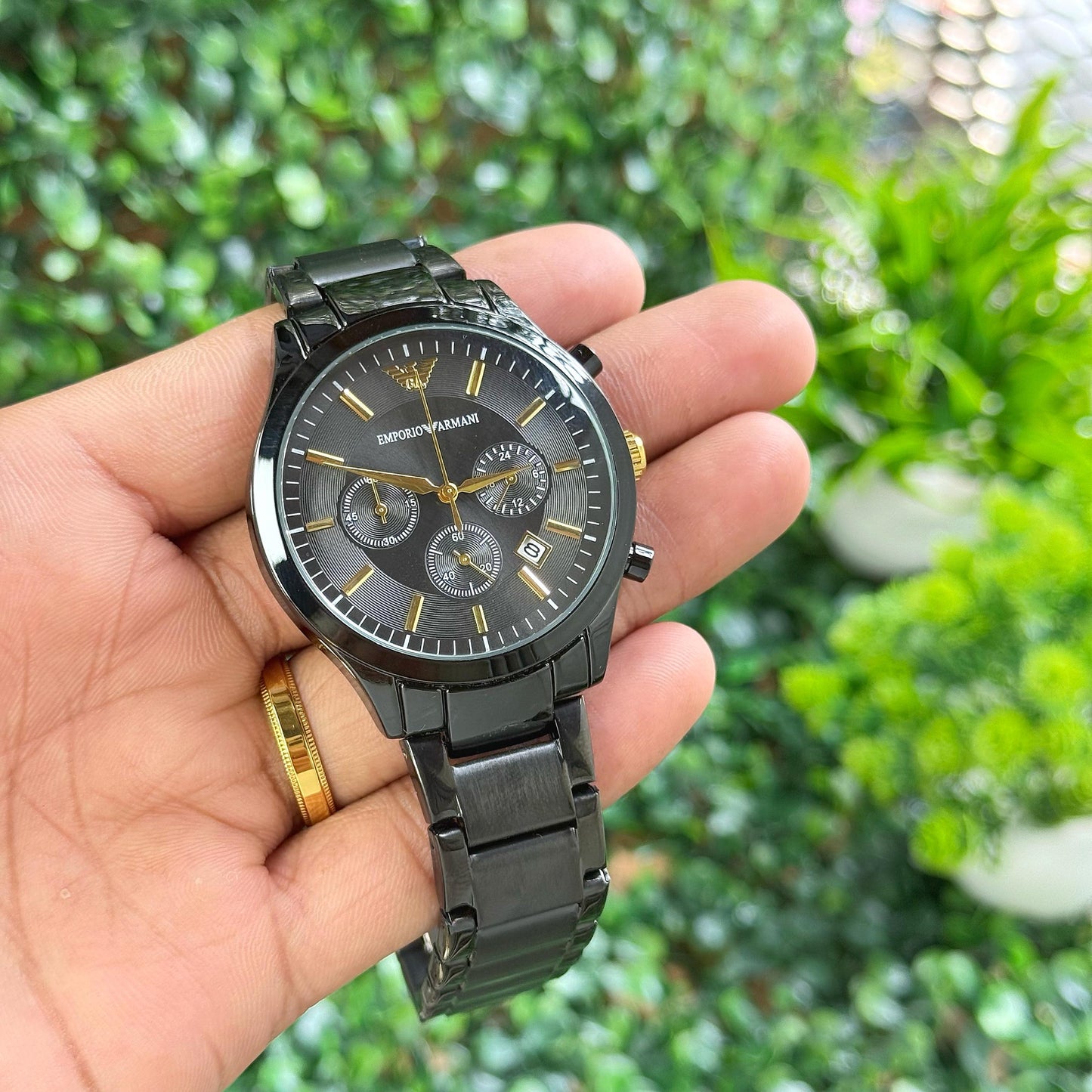Emporio Armani Stainless Steel Royal Premium Quality Men's Watch