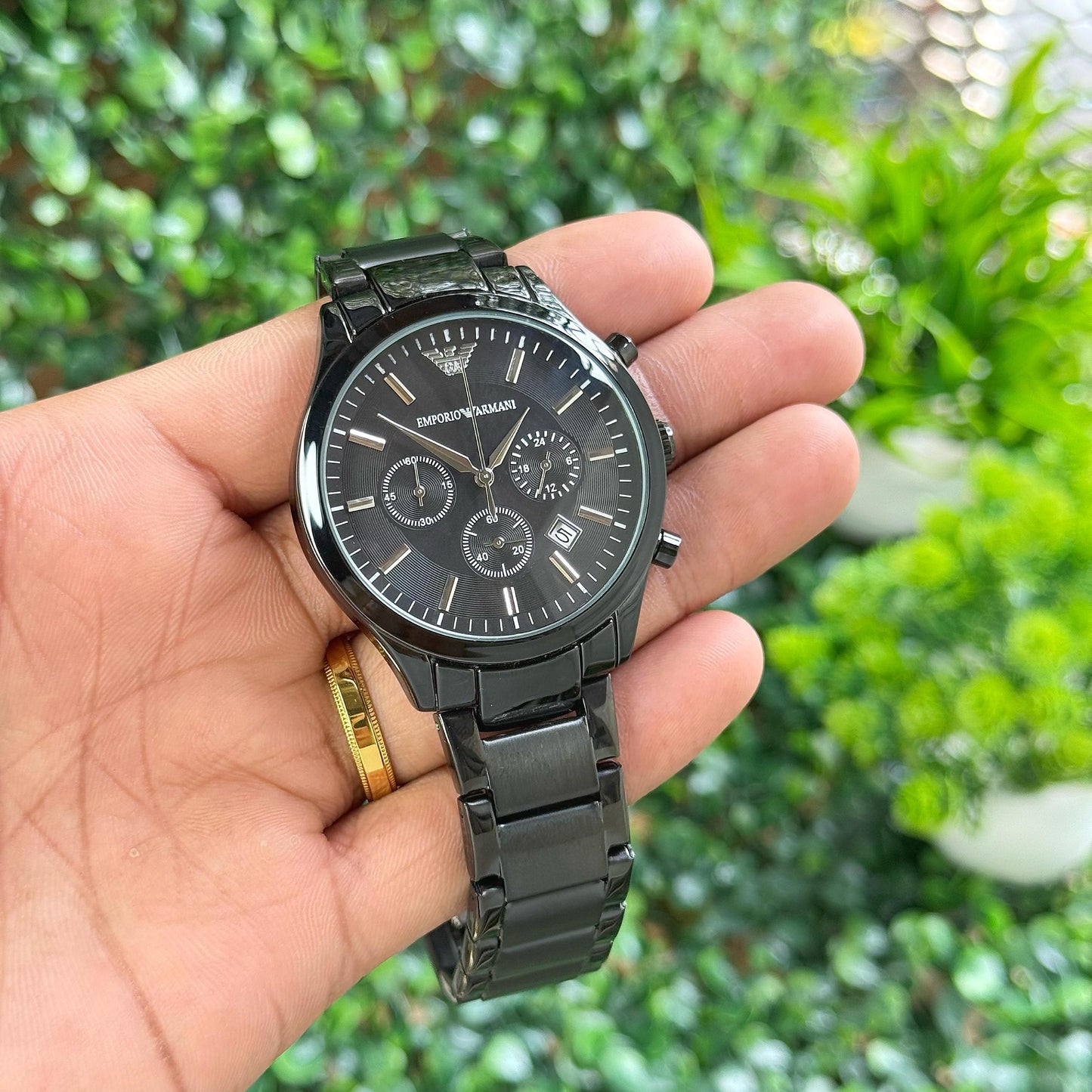 Emporio Armani Stainless Steel Royal Premium Quality Men's Watch