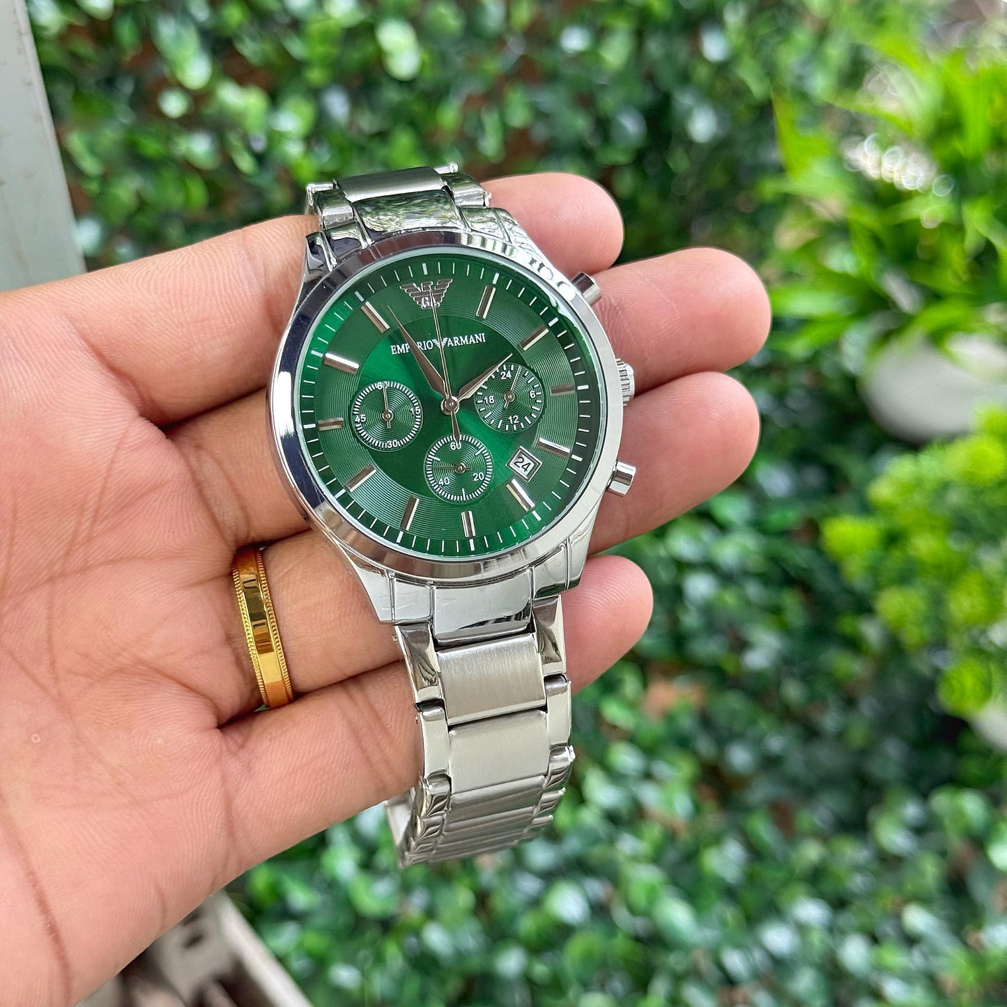 Emporio Armani Stainless Steel Royal Premium Quality Men's Watch