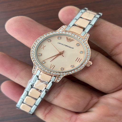 Buatiful Emporio Armani Gianni T-Bar Watch for Women