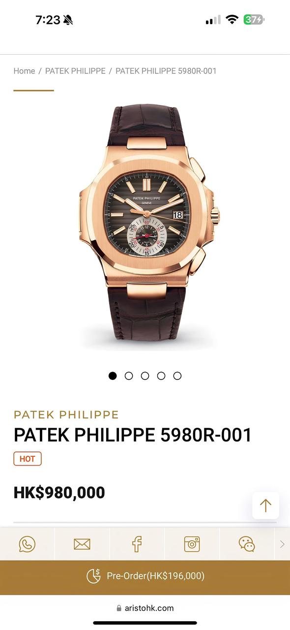 Patek Philippe 5726A Premium Quality Limited Edition Watches