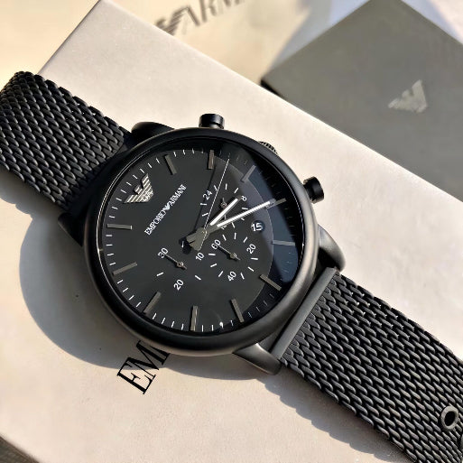Emporio Armani Z-Black Collection Men's Watches