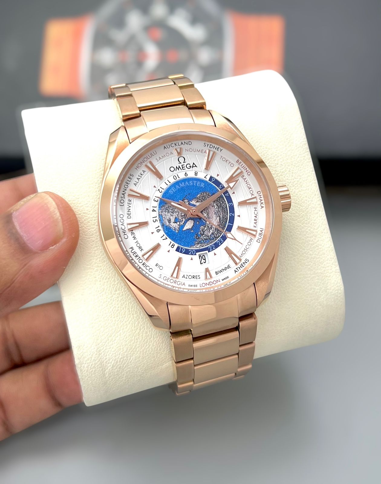 OMEGA Original Quality Japanese Automatic Premium Collection Watch